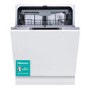 Hisense Auto Dry 14 Place Settings Fully Integrated Dishwasher - Silver